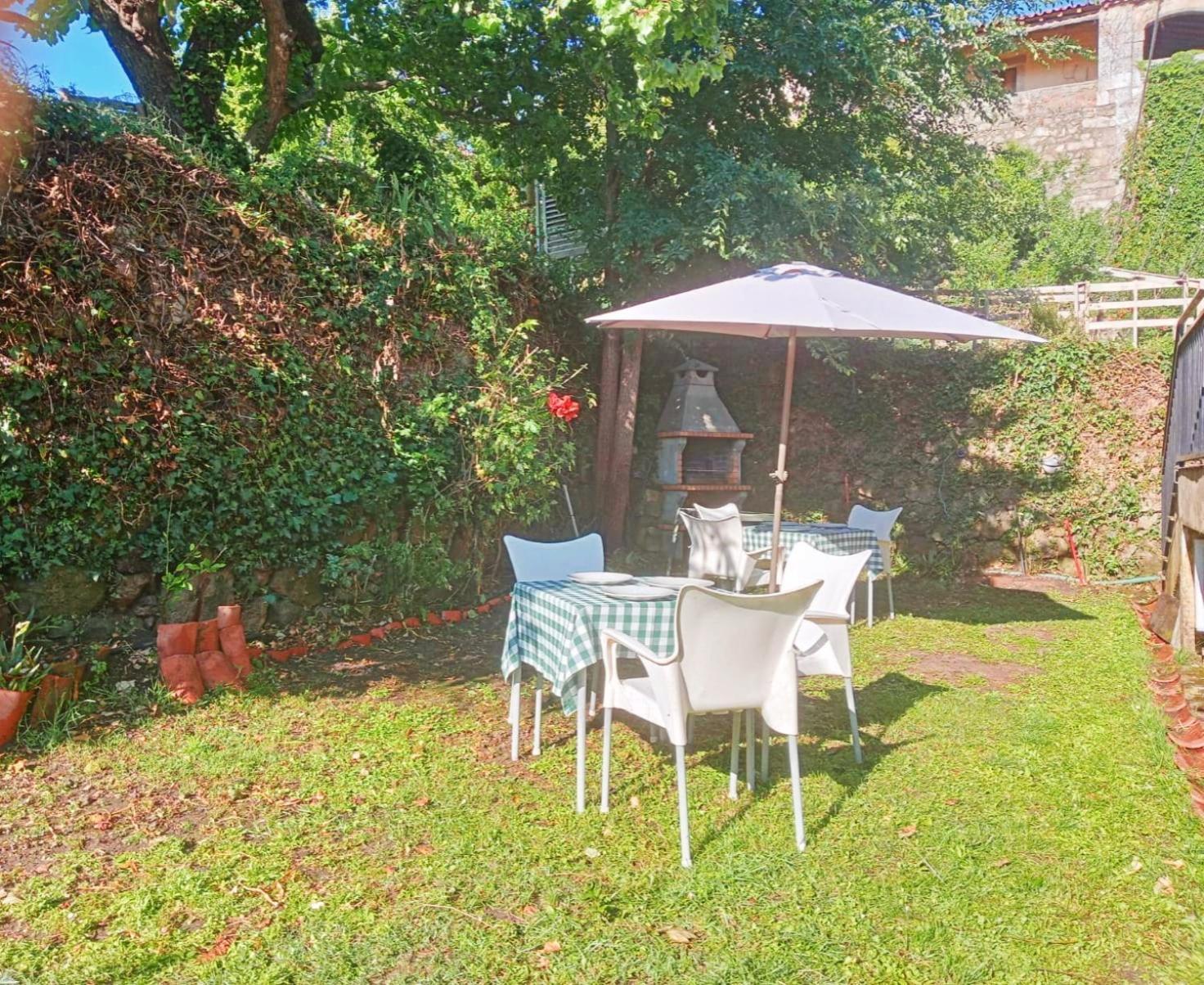 Apartamentos & Casa Rural Boada Con Jardin Interior Y Barbacoa Villamiel 外观 照片